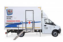 Кабинет флюорографический подвижной с цифровым флюорографом на базе ГАЗель